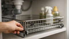 Jak si vyrobit dvoupatrový výsuvný organizér pod dřez bez vrtačky