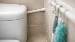 Trik za nádržkou: jak pověsit WC kartáč, aby nepřekážel a rychleji uschl