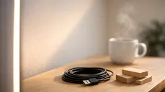 Jak si vyrobit minimalistickou stojací lampu z USB LED pásku a dřeva za půl hodiny