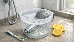 Jak vyčistit sprchovou hlavici a vrátit jí tlak vody za 20 minut